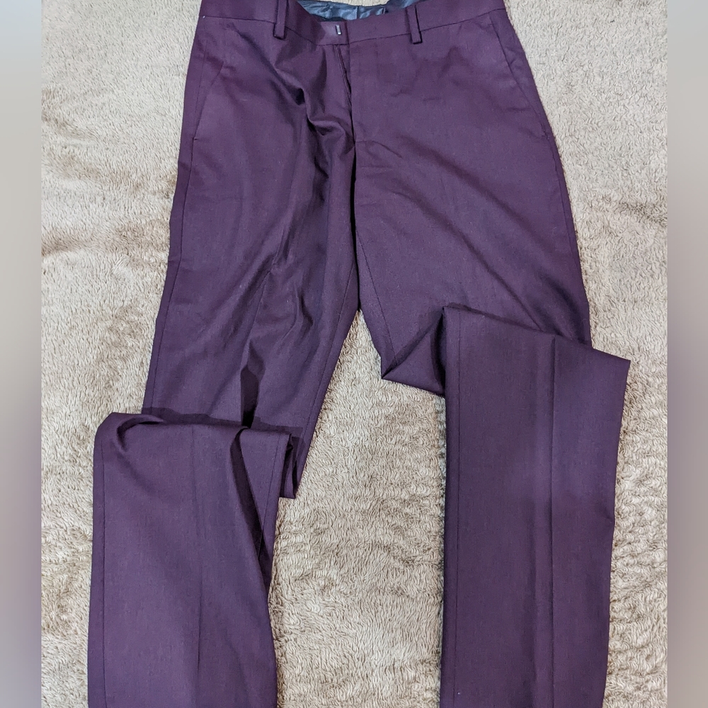 Murano Burgundy Dress Pants
